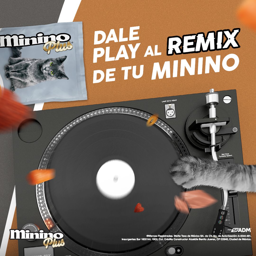 ¡Juntos hagamos un REMIX de sabor y nutrición! 💿🎶 Mezcla Minino Plus® y Minino Plus® Recetas, ¡A tu michi le encantará esta deliciosa combinación! 😸🧡
¿Quieres saber más sobre la alimentación mixta? Visita 👉 bit.ly/3mYw6k2 

Haga lo que Haga MERECE un #MixPlus