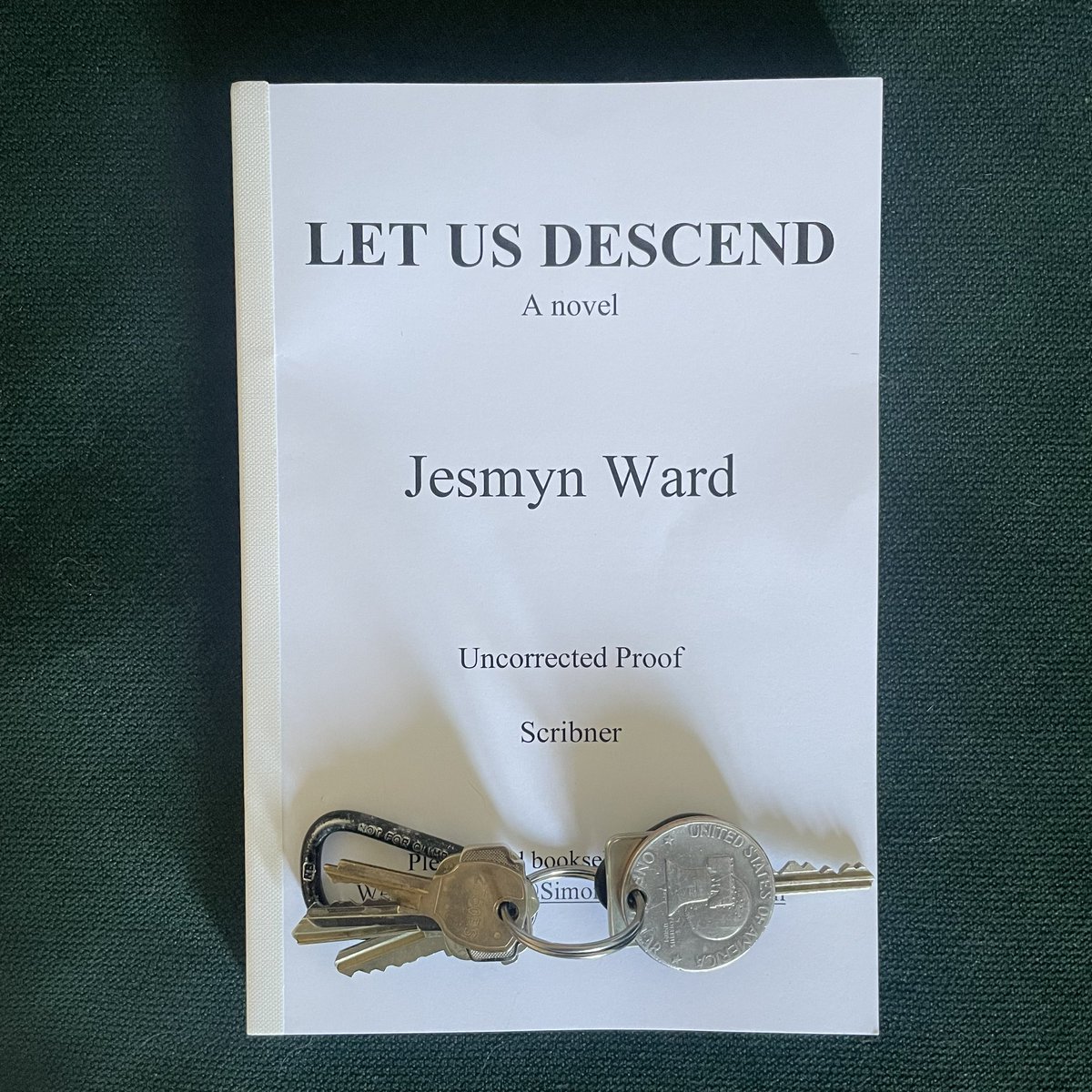 vitcavage's tweet photo. Out of Office: reading the forthcoming book by my favorite writer of all time.

Jesmyn Ward, I am ready for this! https://t.co/ZQ5VHqdP3v