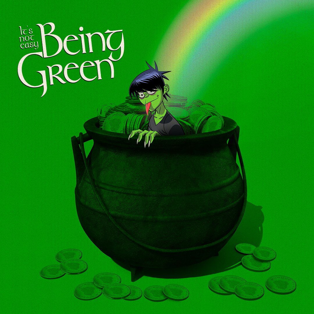 murdocniccals's tweet image. It&apos;s that day of the year again when everyone paints themselves to look like ME. I&apos;m touched! Happy St Patrick’s Day all🍀x