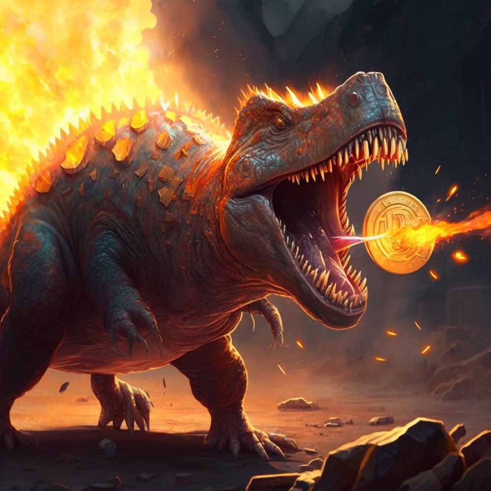 DinoLFG's tweet photo. 🚨Attention🚨

10 Million $DINO Tokens have been burned from phase 1 of the NFT 🔥

Another 2M will be burned by the team within the coming days! 🔥

You can check all $DINO burned here - https://t.co/wKN0Eqhacr

LFGGGGG 🦖 https://t.co/RKAsGDSEv2