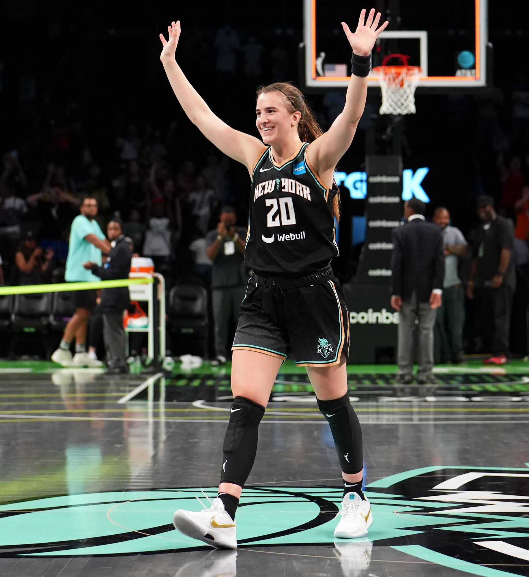NetsDaily on X: Legend keeps growing — Sabrina Ionescu debuts new  signature shoe and apparel with Nike    / X