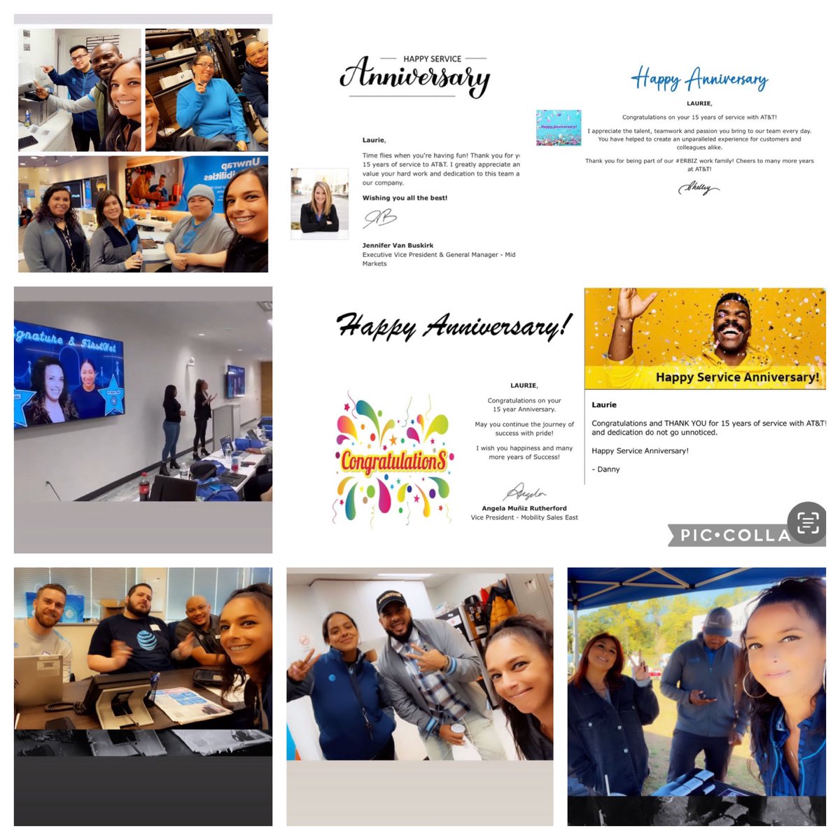 15 Years in the blink of an eye!! 🙏🏼🎉🙏🏼Appreciate of all the leaders I’ve worked with along the way that have pushed me and amazing friends I’ve made. Cant wait to see what the next 15 brings! Happy Anniversary to me and my A1 since Day 1 @antwan_h223 #lifeatatt