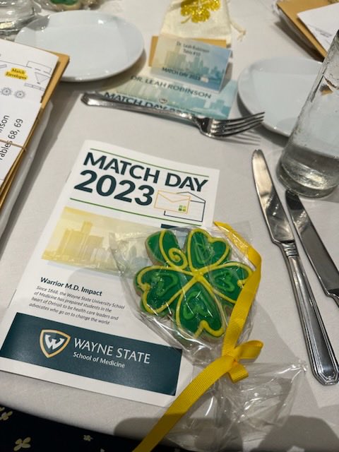 Congratulations to all the medical students across the country matching today! #matchday #waynemd #detroit