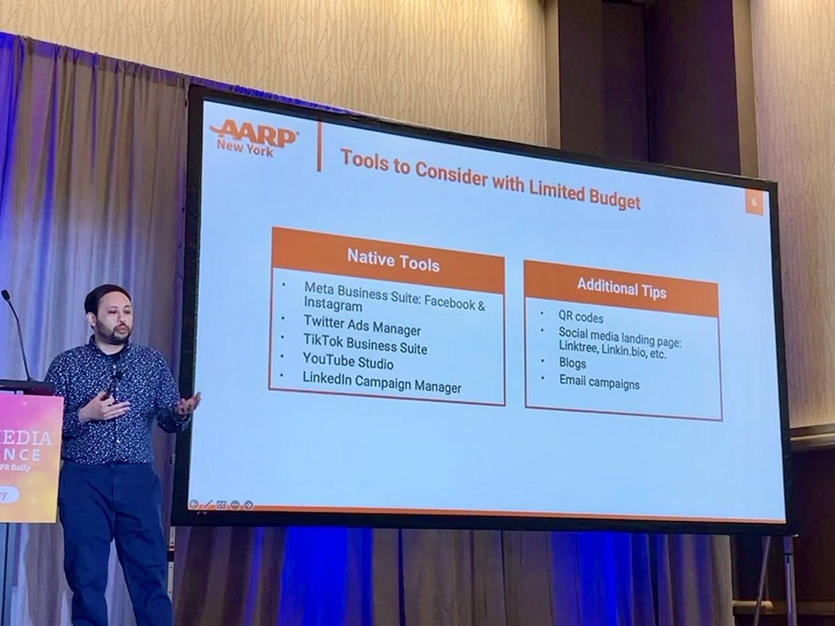 iamAndreJulian's tweet photo. Thank you @RaganComms for giving me the opportunity to speak today. It was a great and adrenaline filled experience. I hope those who attended can take some learnings back to optimize their social strategy and build trust with their audience #RaganDisney #DataTellsAStory 🤓 https://t.co/TsYiZbvVYE