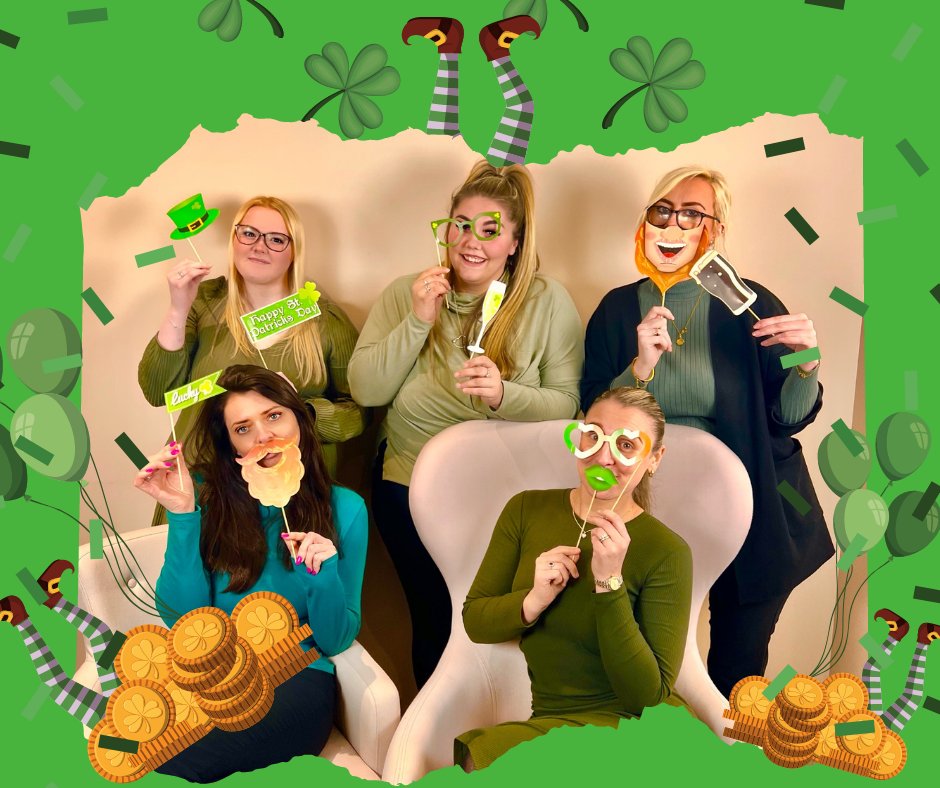 Swanstaff's tweet photo. Having fun on St. Patrick's Day at work!!!!!
 #stpatricksday  #stpatricksday2023  #swanstaff  #lifeatswanstaff  #funatwork  #funphotos https://t.co/NNwvJjPDz5