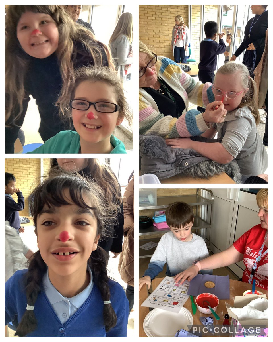meadowbanksch's tweet photo. Lots of fun in #MbPrimroseclass this afternoon for #RedNoseDay https://t.co/mXCyuWQJcn