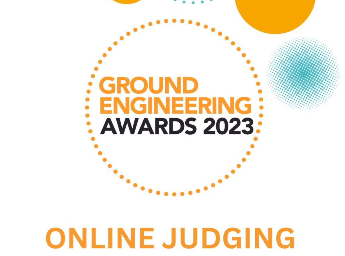 Our Michael Addinall and Eric Downey have now completed their initial online judging of the <a href="/GE_magazine/">Ground Engineering</a> Award 2023 entries.  <a href="/RSKGroup/">RSK</a>