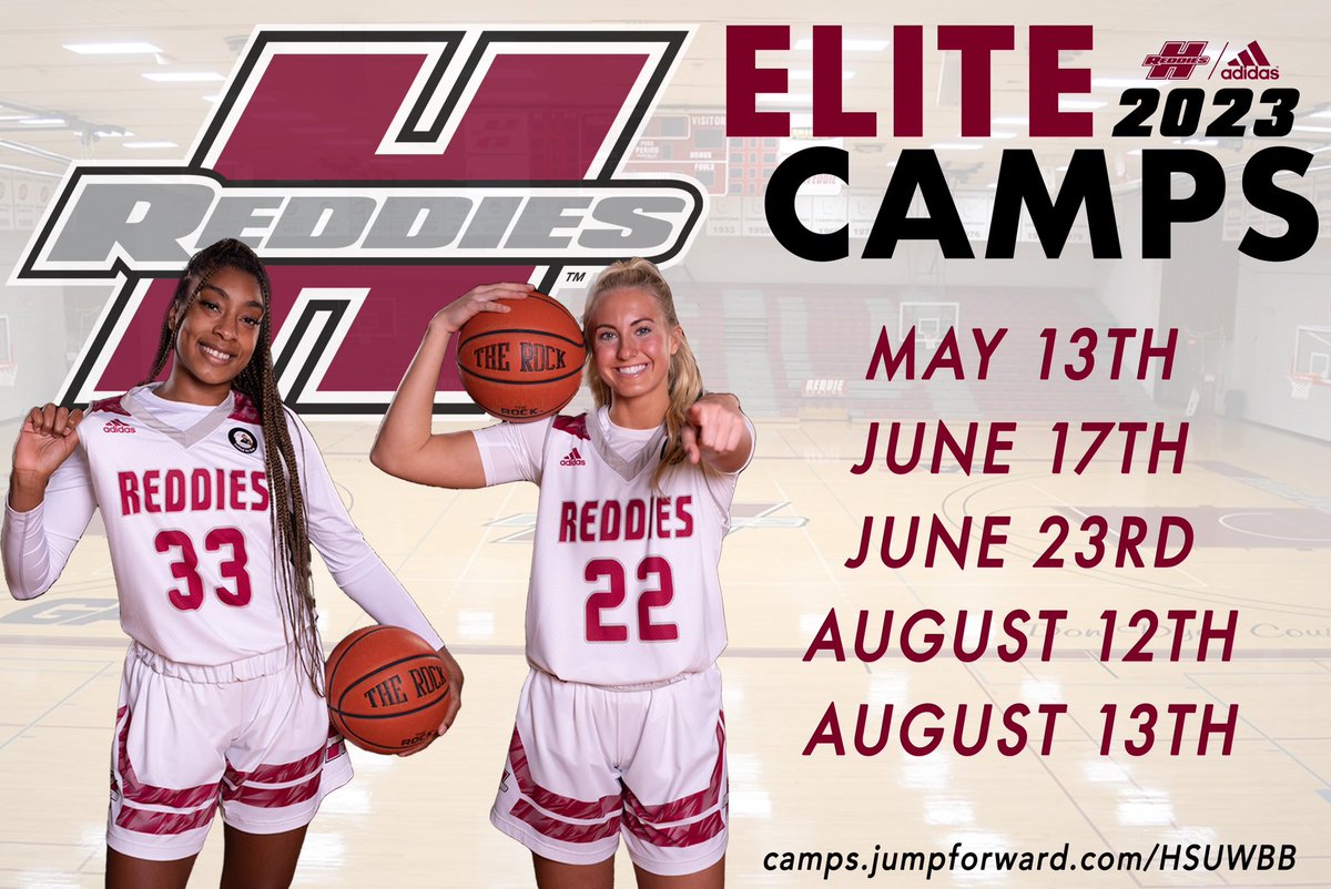 Camp season is upon us! Don’t miss out on this great opportunity and sign up today for 1 of our 5 upcoming camps. 
Camps.JumpForward.com/HSUWBB