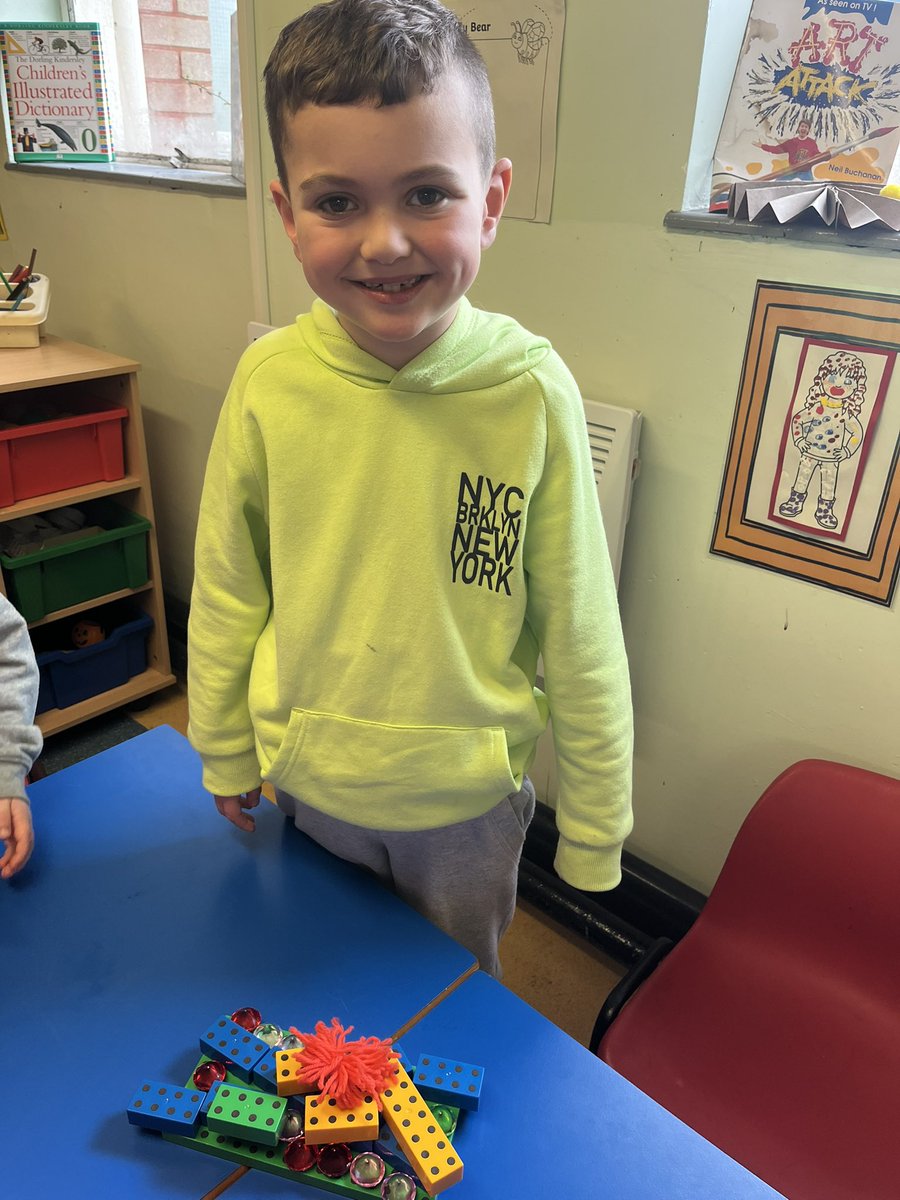 StJosephsWDC's tweet photo. P2 were investigating structures and patterns by making a spider and its web🕷️We think they did a fantastic job! #BritishScienceWeek2023 https://t.co/eXUpQmFzTX