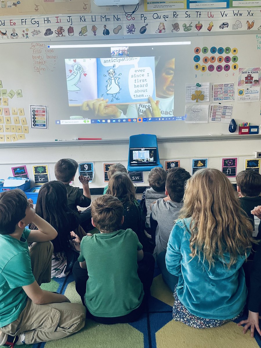 talagators's tweet photo. The kids were so LUCKY to have Mrs. Longo read to us! She is a total TG rockstar! #TGPROUD https://t.co/IwRaEIFYKs
