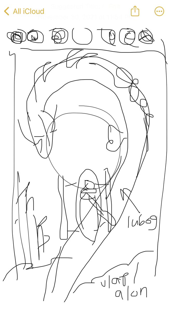if only i can send sketches like this for client work 