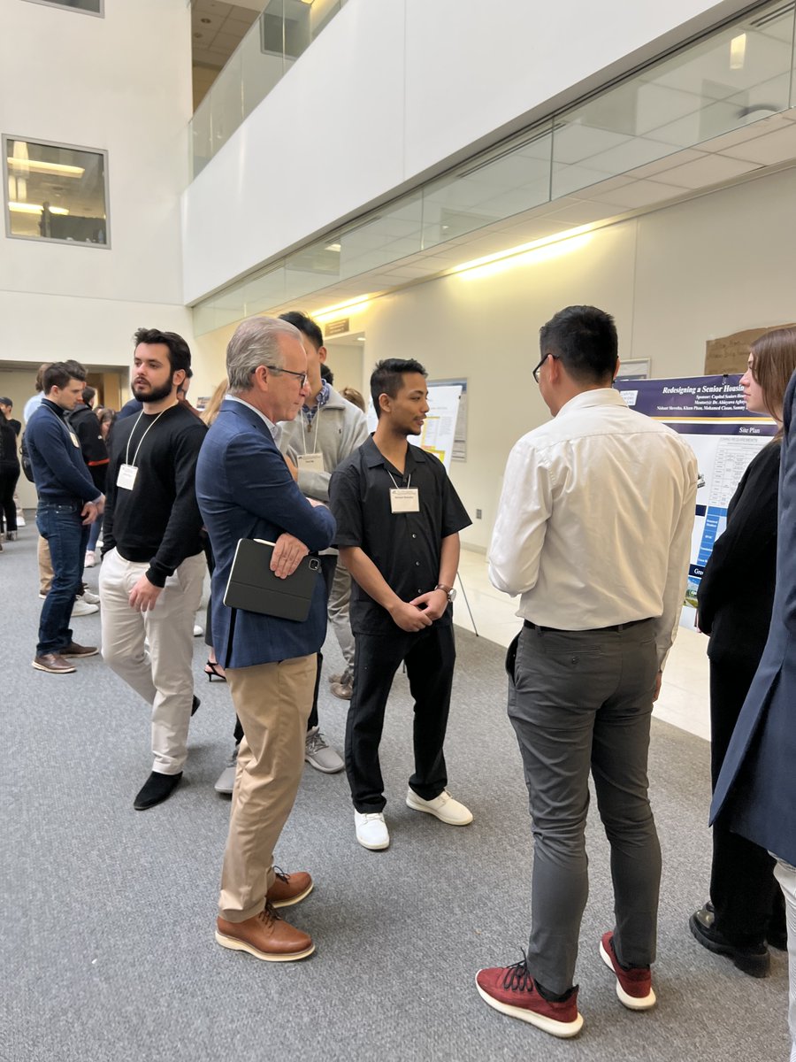 Congratulations to our CAEE Seniors, who presented their amazing Senior Design posters yesterday to faculty, staff and alumni! They worked very hard on their posters and it showed. Thanks to those of you who attended. It was a wonderful event!