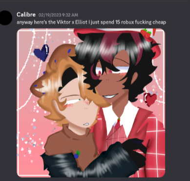 charongotsussed's tweet photo. @fire_calcifer you aren't realizing how weird it is to get into a gc full of minors and forcing one of the minors to do a sarah x mark roleplay &amp; saying that they're antiship but they commisioned an artist to draw this https://t.co/madoYg6yD5