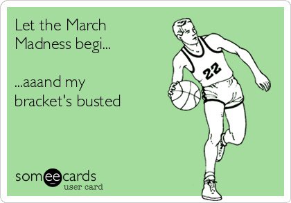 DesaStoneEdS's tweet image. Thanks a lot, UVA and Arizona 😂🏀🤦🏻‍♀️🤣 #MarchMadness #BracketBusters