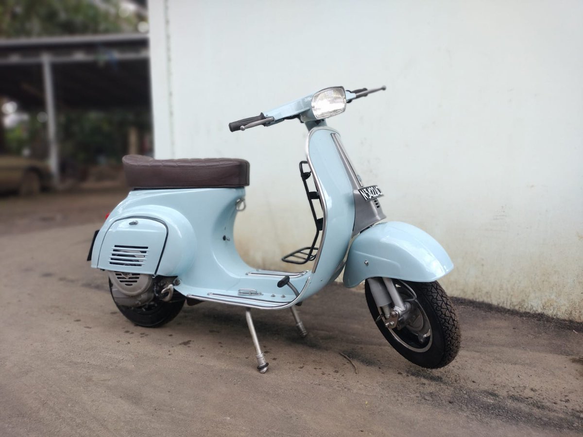 the_boedimans's tweet image. Dijual Vespa Smallframe V90 tahun 1976 mulus..
Full paper, pajak on baru perpanjang Januari 2023..
#Vespa #smallframe