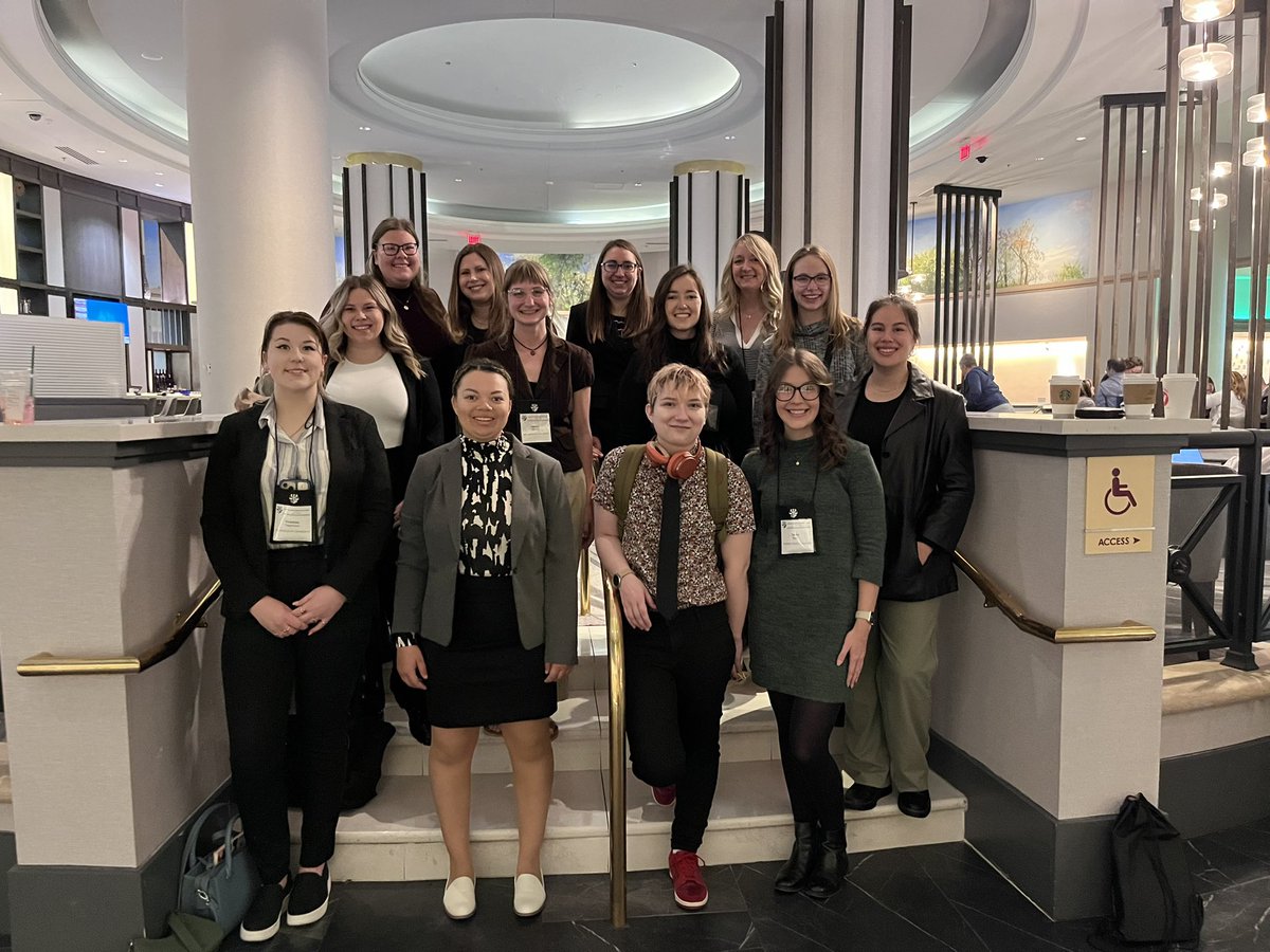 jessicasalerno5's tweet image. ASU’s Social Psychology &amp;amp; Law lab is ready for #Apls2023 and slaying their presentations.