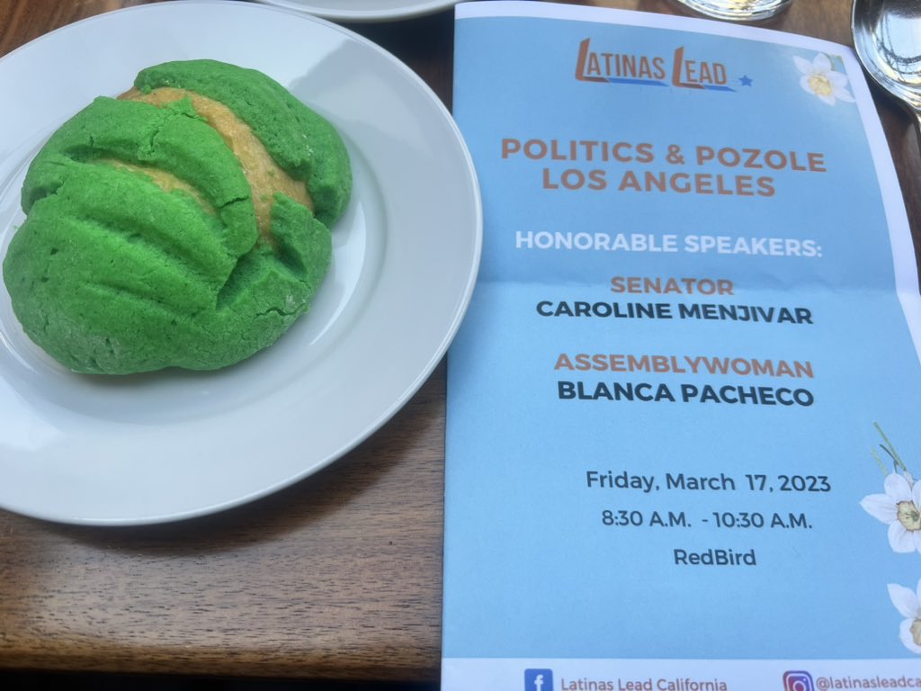 Starting my #SaintPatricksDay at the @LatinasLeadCA Politics and Pozole. @socalgas is a proud supporter.