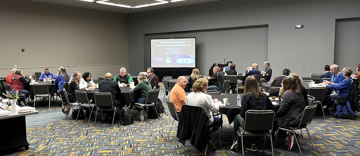 Was great to connect with the #MACUL23 Tech Leaders at our breakfast. We talked Innovative Leadership, had some laughs, and some food.

#Codebreaker #XfactorEDU
<a href="/rowleyp/">Rowley_ray</a>  <a href="/daveski61/">David Tchozewski</a> <a href="/MACUL/">MACUL</a>