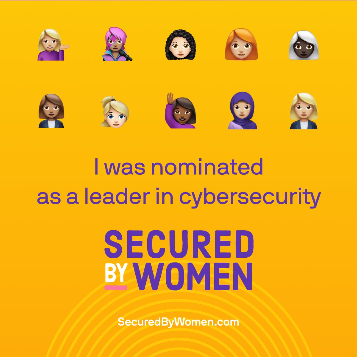 Oh wow....I just checked my email and found that I've been nominated as a leader in #CyberSecurity  for a campaign that is being run by @Lacework 
called #SecuredByWomen, I can't believe it! I wish I knew who it was so I could say thank you, this is absolutely made my day 😍🥰 xx