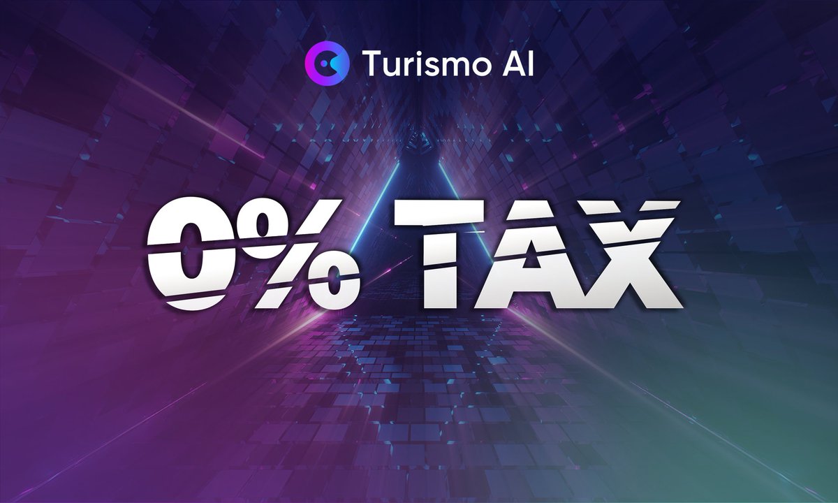 📢 Thank to <a href="/Uniswap/">Uniswap Labs 🦄</a> v3, the Buy Tax and Sell Tax are 0% for $TURAI!

🌟 Buy $TURAI: app.uniswap.org/#/tokens/arbit…

#TURAI #aitoken #AI #Arbitrum #Turismo #TurismoAI #CoinMarketCap #CoinGecko