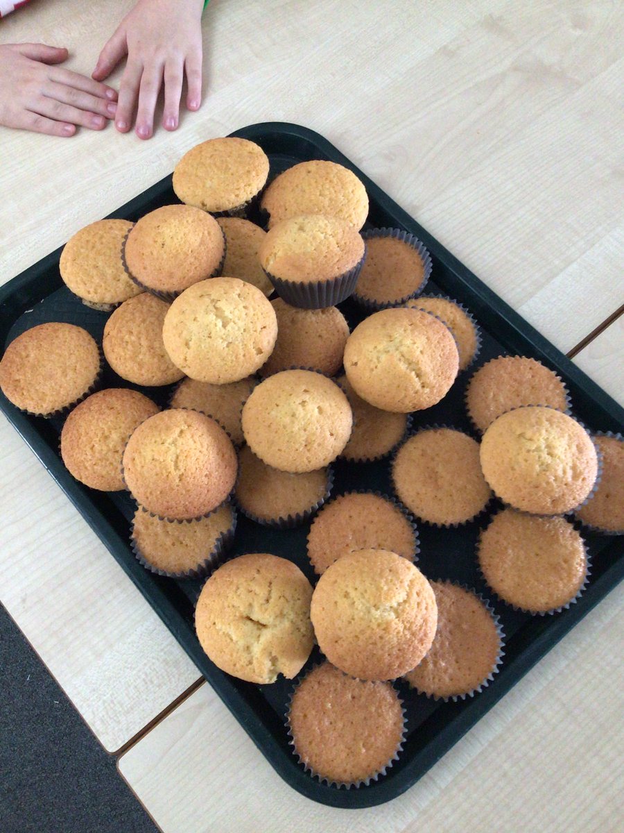 WGPS_2028's tweet photo. Today we have put our measuring skills to the test and made cupcakes! 🧁 We carefully used the scales to measure in standard units #WGPSmaths #reallifeexperience https://t.co/JHnI1f1Ckx