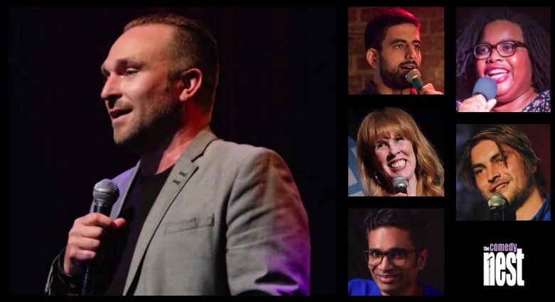 Friday March 17th 8pm is full! Tickets going fast for 10:30 featuring <a href="/justforlaughs/">JUST FOR LAUGHS</a> vet <a href="/TheDerekSeguin/">Derek Seguin</a> plus fellow Just-For-Laughians <a href="/morganstandup/">Morgan O'Shea</a> <a href="/carlylbaker1/">Carly Baker</a>, Portland Maine Comedy Fest alum @_simonecomedy_, <a href="/asmhb/">Aseem!</a> &amp; <a href="/_Nazeer_Khan/">nazeer</a>! $15/$10st, tix comedynest.com