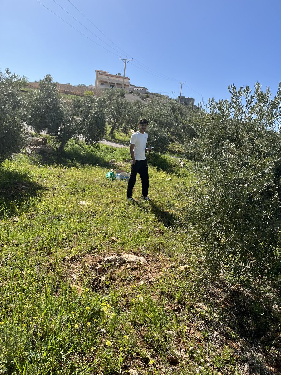 في آخر جمعة من شعبان 
قررنا بعد الغداء بشكل مفاجئ انا وابنائي ان نقضي ساعات قليله في برشطنا- إربد ، مكان جميل وطقس رائع و وجدنا من النباتات البرية ( النويّر - الخزامة ونباتات اخرى ) وقضينا وقت ممتع في الحديث مع ابنائي.