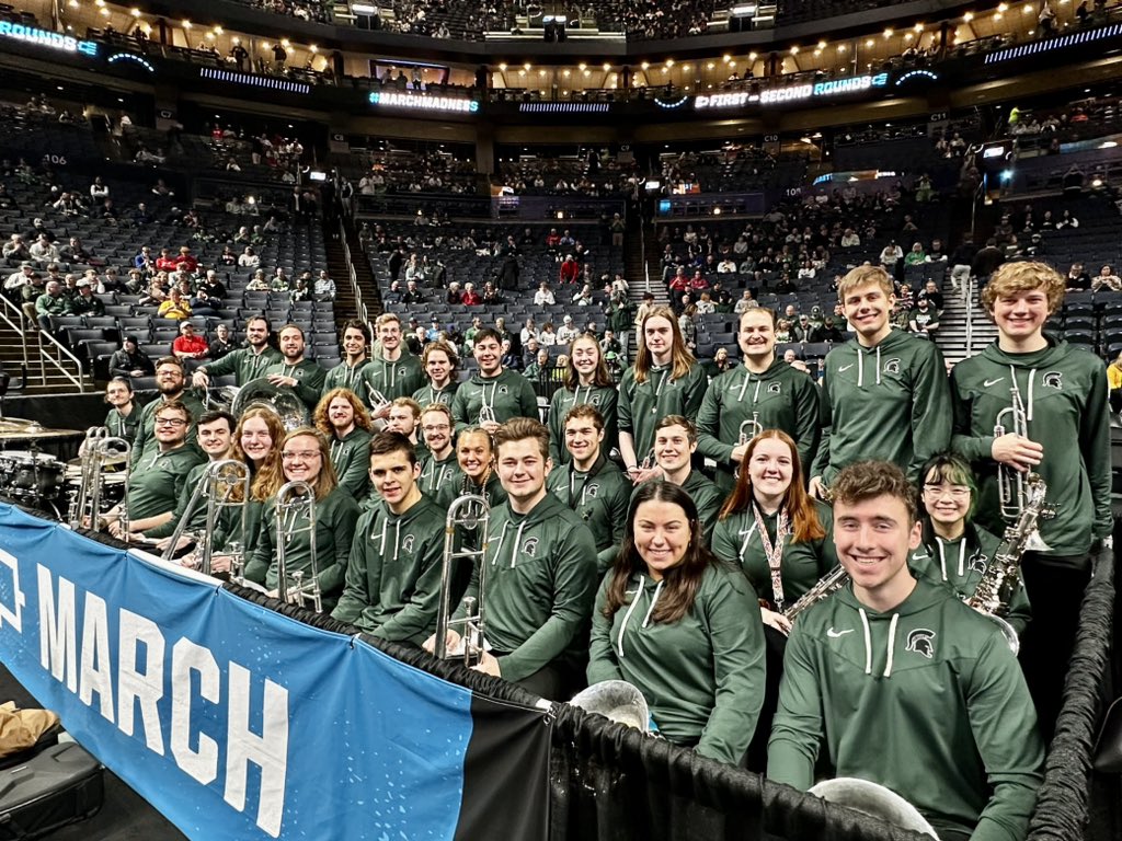 Round 1 with <a href="/MSU_Basketball/">Michigan State Men's Basketball</a> #gogreen 🟢⚪️