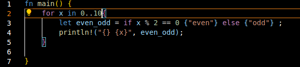 JerryMusaga's tweet photo. The way #rustlang handles ternary operator is much more cleaner than how languages like #c, #javascript handles theirs.

#rustbook #programming #tech #coding #rustacean #backend #web3 #blockchain #blockchaintechnology https://t.co/qTa7Zfghyl