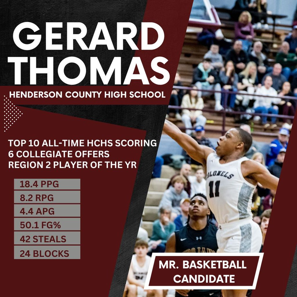 ColsBasketball's tweet photo. Congratulations to Gerard Thomas (@GerardThomasjr) for being recognized at Rupp Arena today as the KABC 2nd Region Player of the Year! https://t.co/gGUxjkG5Xs