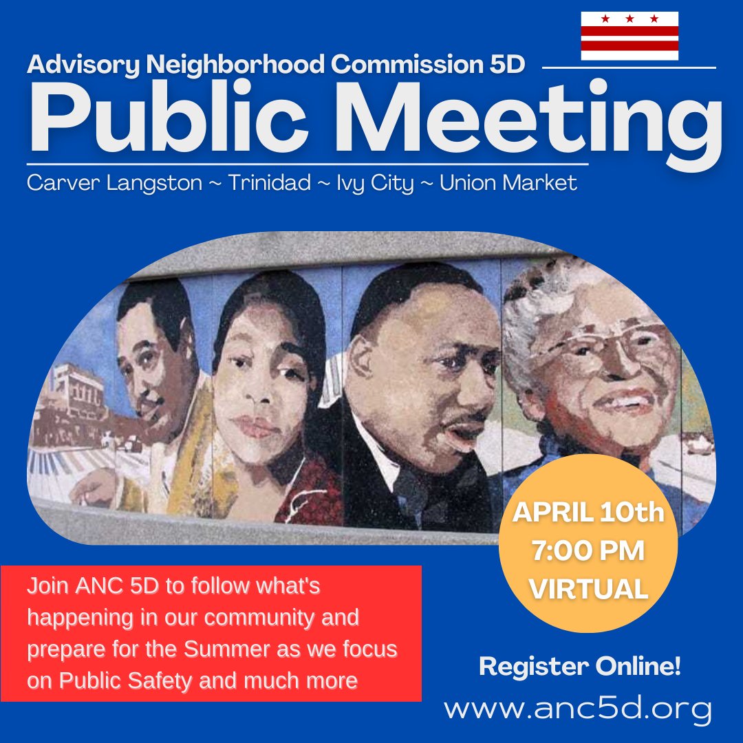 SalvadorFor5D05's tweet photo. Join #ANC5D next month for our next Public Meeting! https://t.co/ZZ6Y6DMbPg