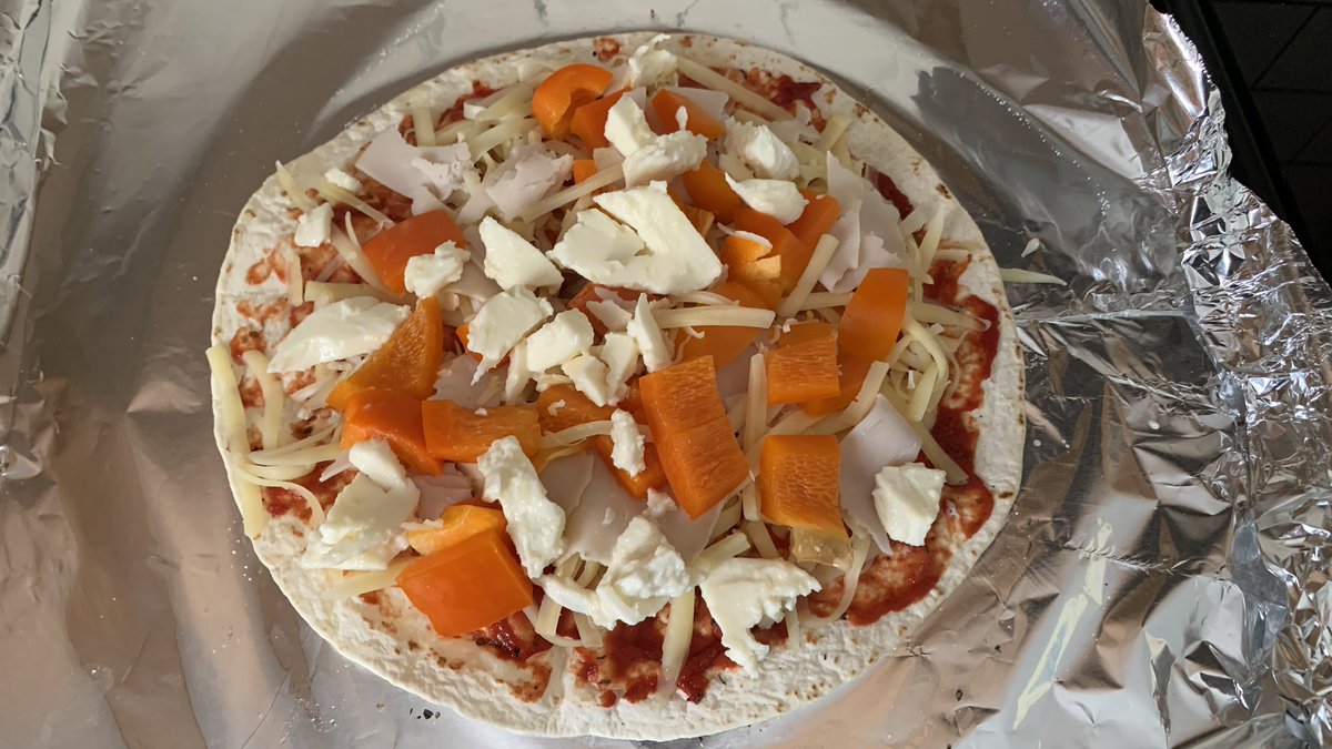 RupiLal's tweet photo. It’s been another day of #DaddyDayCare with my two children & my daughter Asia & I made #TortillaPizza ! @CBeebiesHQ #BigCookLittleCook would be proud! 😁 https://t.co/WKqIz2ipAa