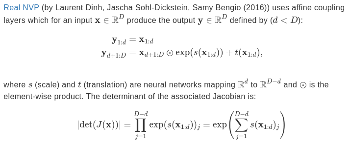 marc_lelarge's tweet photo. 𝗡𝗼𝗿𝗺𝗮𝗹𝗶𝘇𝗶𝗻𝗴 𝗙𝗹𝗼𝘄 𝗠𝗼𝗱𝗲𝗹𝘀: A flow-based 𝗴𝗲𝗻𝗲𝗿𝗮𝘁𝗶𝘃𝗲 𝗺𝗼𝗱𝗲𝗹 is constructed by a sequence of invertible transformations, and can learn the data distribution.
✨new course 👉 https://t.co/SxamFcVaqn
🔥 new code 👉 https://t.co/LPLb1mHHYk https://t.co/E19QV7lT5q