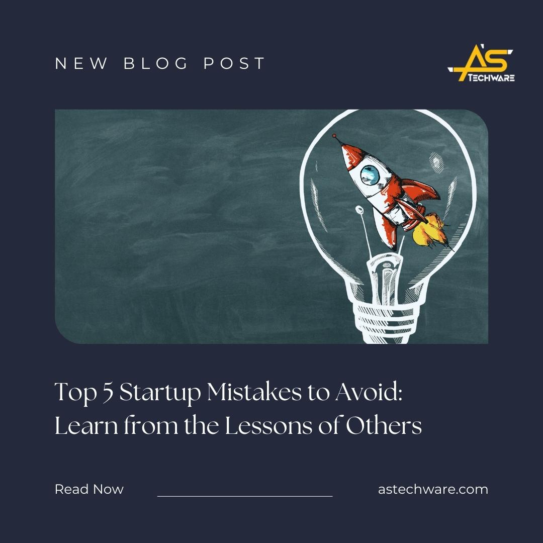 astechware's tweet image. Starting a new business can be tough, but we&apos;re here to help! 🚀 Our latest blog discusses the top 5 startup mistakes to avoid, so you can learn from the lessons of others and make your journey a smoother one! 💪 Check it out now tinyurl.com/4ys8kybh
#startup  #businessadvice