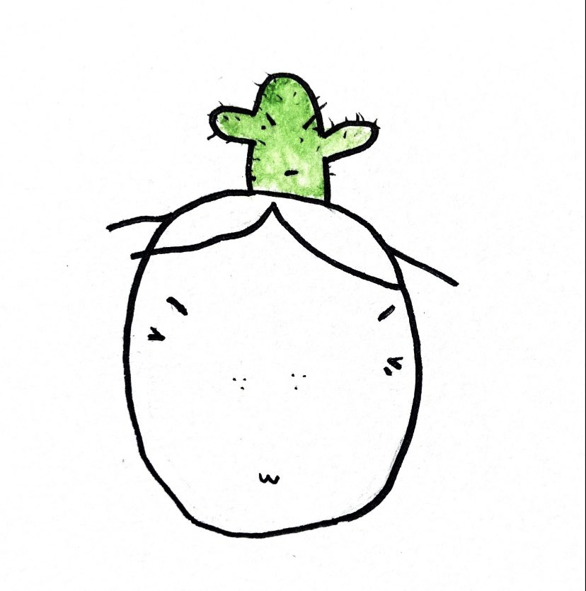 gm feelin spikey today :,) 🌵 👹