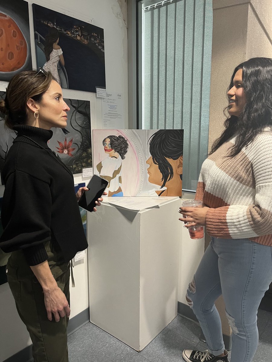 MrsLavinArt's tweet photo. Amazing day so far at the Teen Arts Festival!  We had our visual art critiques, attended some workshops &amp; 3 students were recognized for their artwork! https://t.co/j2lY4rOFzY