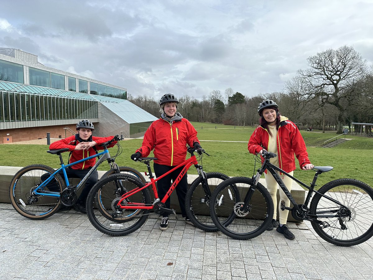 CVenturetrust's tweet photo. Thanks to Filip @BikeforGoodGla for taking us out to Pollok country park for the day. https://t.co/HCilREnmkV