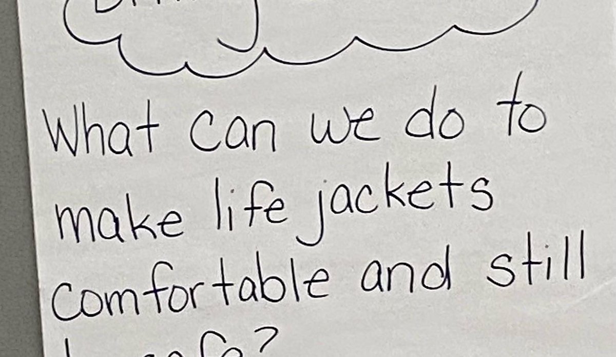 Another fabulous HomeGrown project in the books.  Mrs. Williams 1st Grade class <a href="/ghapsgriffin/">GHAPS-Griffin</a> partnered with Tri-Cities YMCA &amp; US Coast Guard in a Design Thinking collaborative learning process!