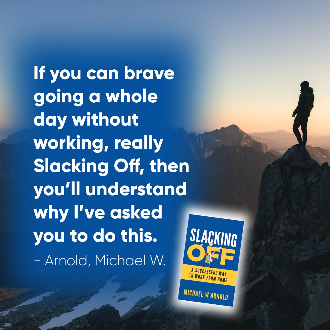 SlackingOffBook's tweet image. Have you seen my new book? 📖
🌐 amz.run/6T41
#slackingoff #workhome #work #workfromhome #home #workfromhomelife #workfromhomejobs #workfromhomemoms #workingfromhome