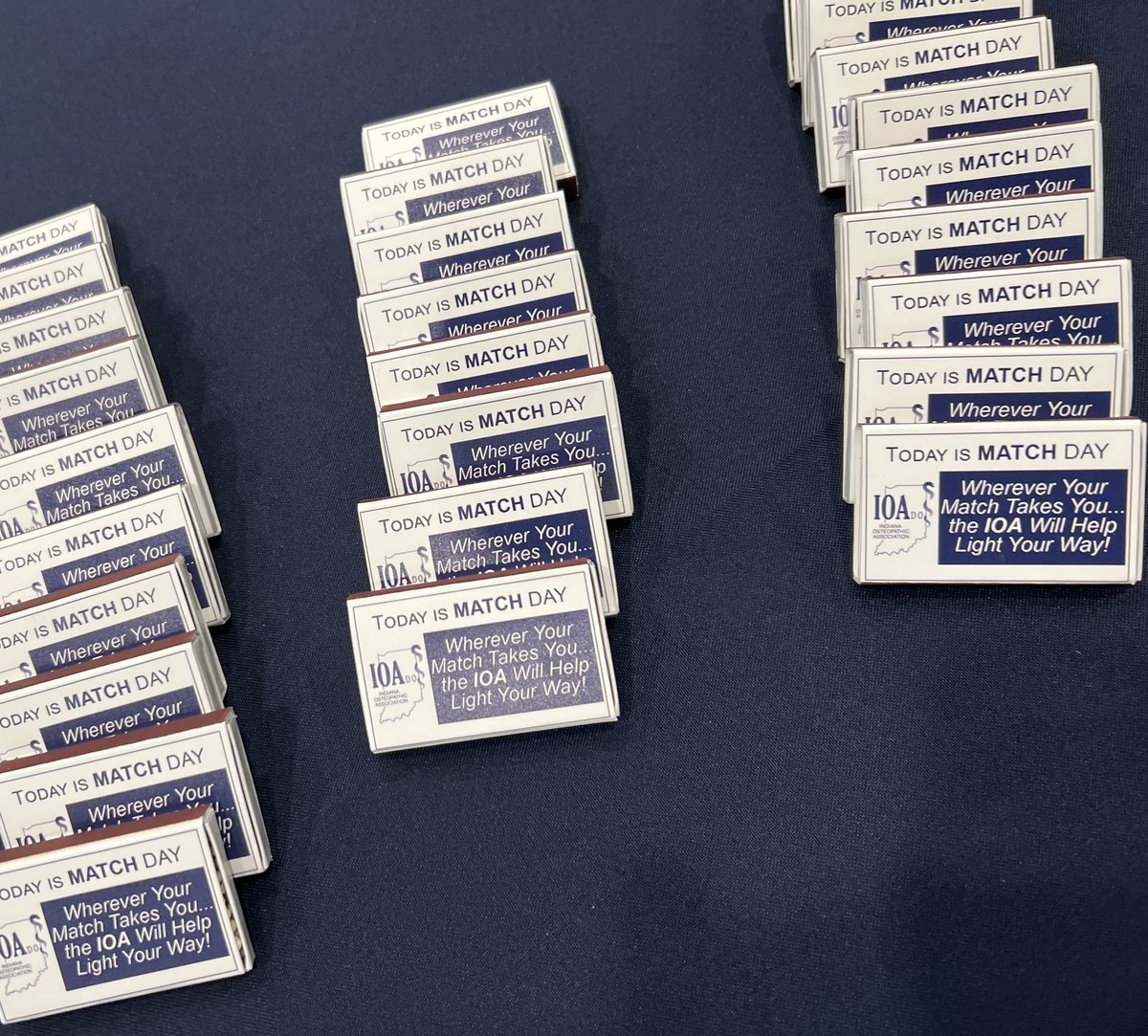 Congrats @MUCOM_Indy Class of 2023. Today is Match Day — you are going places!

From your 1st day when you received your white coat through graduation and beyond — the <a href="/IndianaOsteo/">Indiana Osteopathic Association</a> is here to support you. #DOProud

A little gift from IOAA for all the grads.