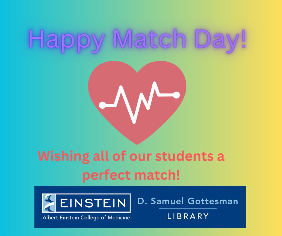 EinsteinLibrary's tweet image. Happy #MatchDay2023!