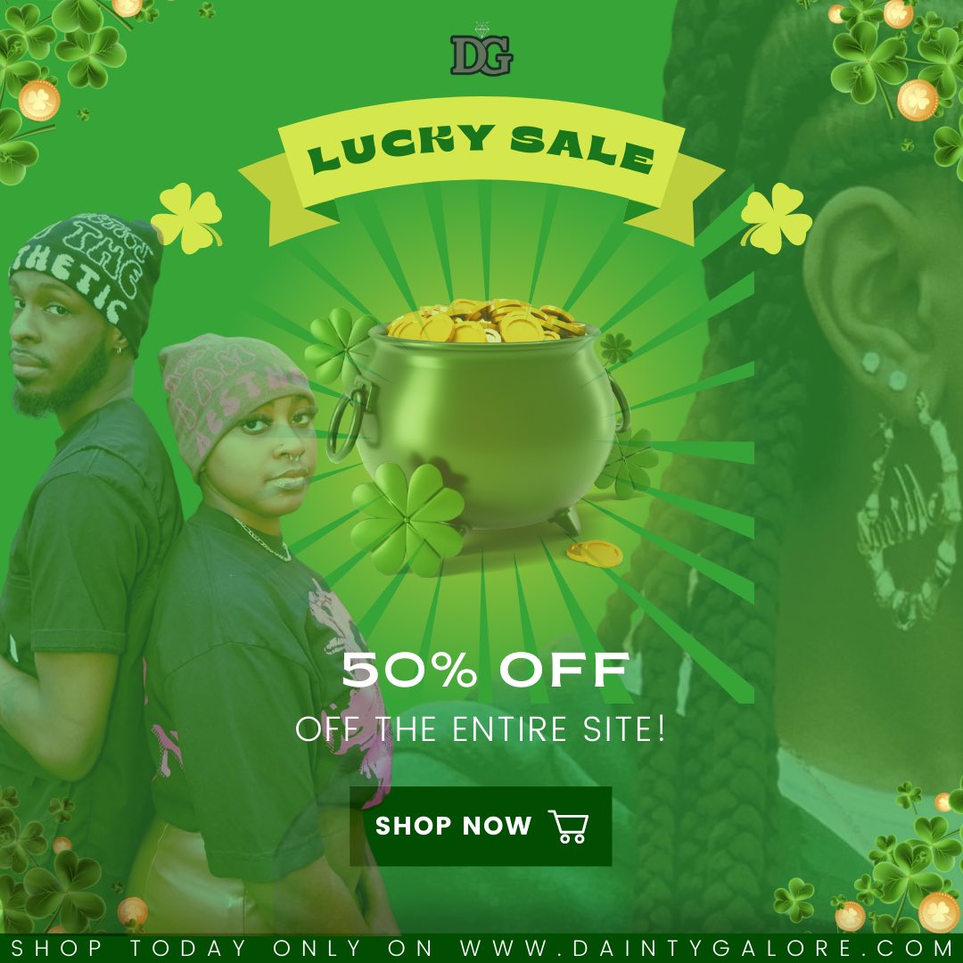 𝐋𝐔𝐂𝐊𝐘 𝐘𝐎𝐔🍀𝐃𝐫𝐨𝐩 𝐲𝐨𝐮𝐫 cash app 𝐛𝐞𝐥𝐨𝐰 𝐟𝐨𝐫 𝐚 𝐜𝐡𝐚𝐧𝐜𝐞 𝐭𝐨 𝐰𝐢𝐧 𝐚 cash app prize 𝐟𝐫𝐨𝐦 𝐃𝐆! Must be following our IG : @ DaintyGalore to win!
•
•
𝐖𝐢𝐧𝐧𝐞𝐫𝐬 𝐰𝐢𝐥𝐥 𝐛𝐞 𝐚𝐧𝐧𝐨𝐮𝐧𝐜𝐞𝐝 𝐯𝐢𝐚 𝐈𝐆 𝐒𝐭𝐨𝐫𝐲!💚 daintygalore.com