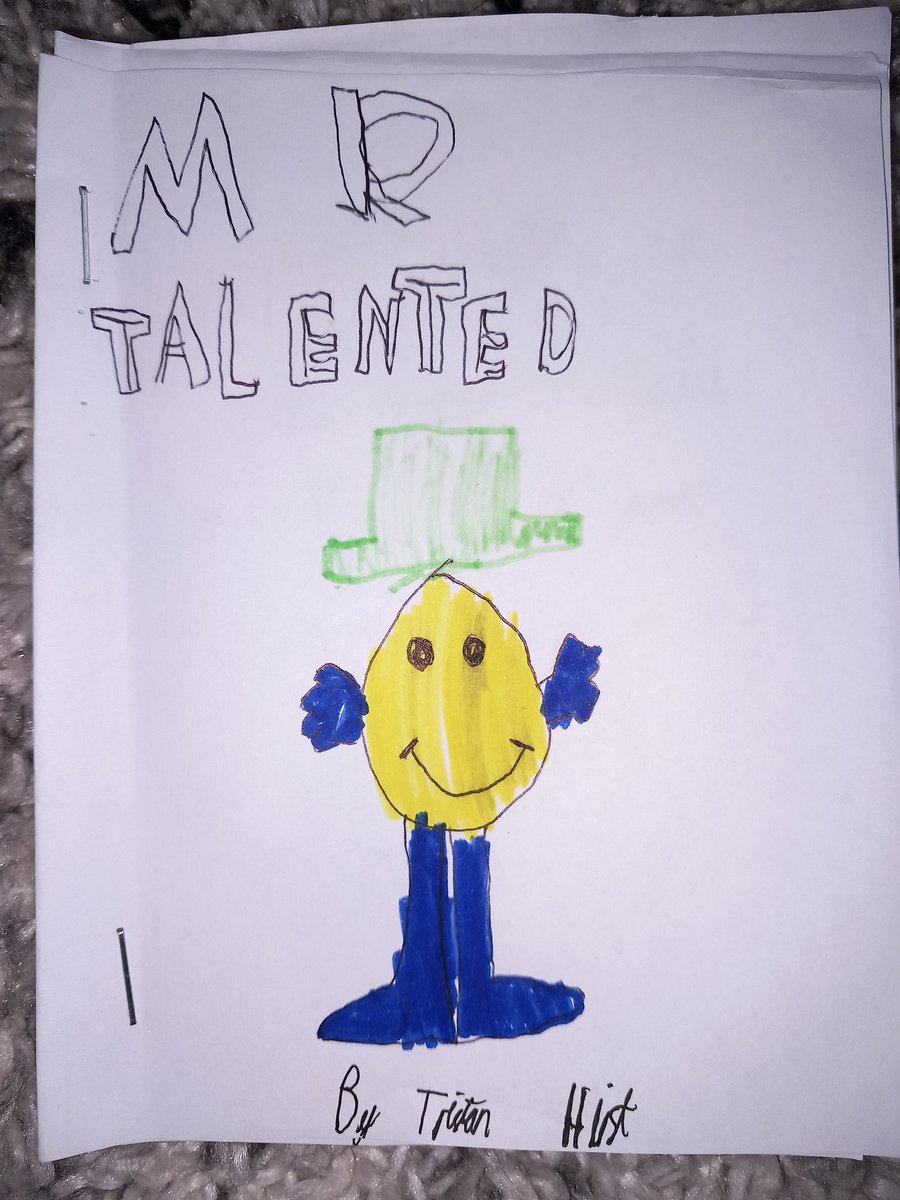 leannenowell1's tweet photo. @OPA_Darfield @_OPAD_Year3 
Tristan has forgot to hand his Mr Men book today, what he's made for the competition. https://t.co/B6x5f5ssYi