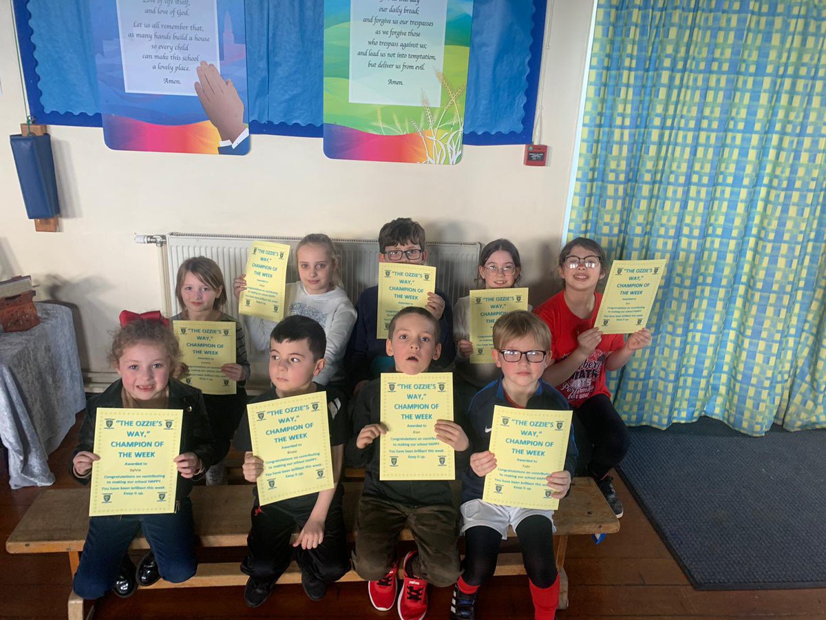 St Oswald's School tweet media