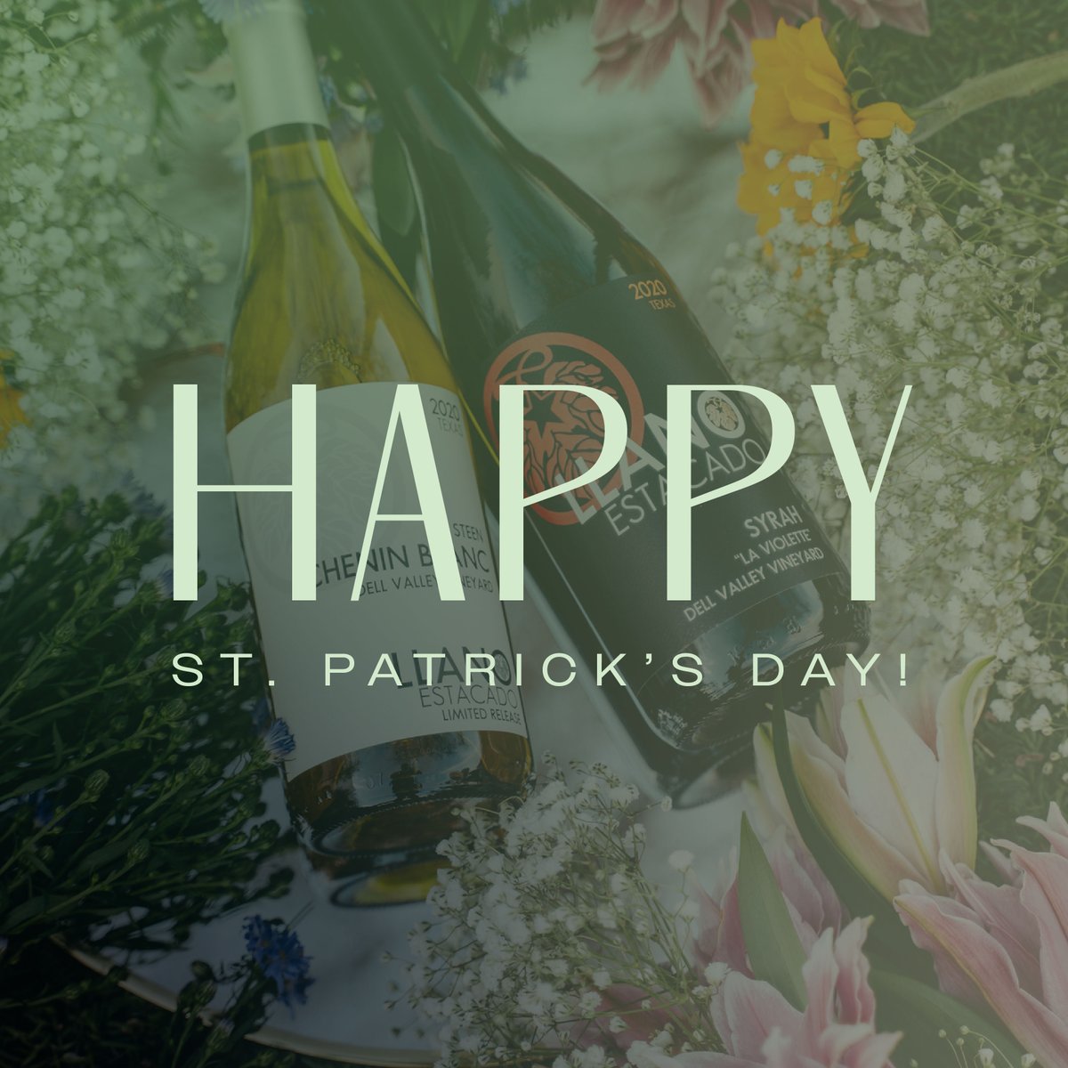 Be one of the lucky ones. 🍀🥂

Join the #Llano Wine Club for exclusive wines + events. 
llanowine.com/wine-club/