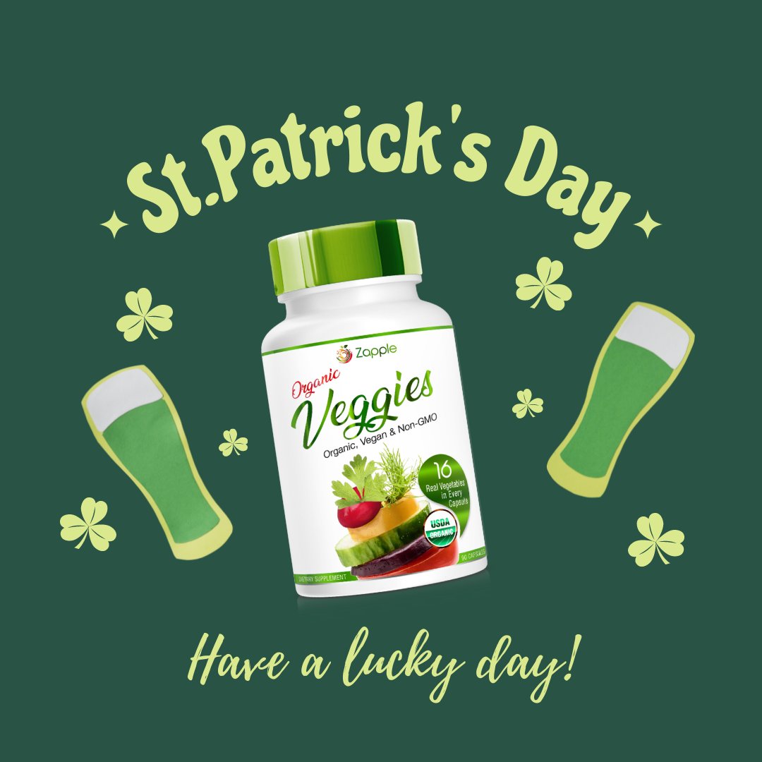 zappleglobal's tweet photo. Happy St. Patrick's Day! 🍀🍀🍀 https://t.co/BFfierFYRq