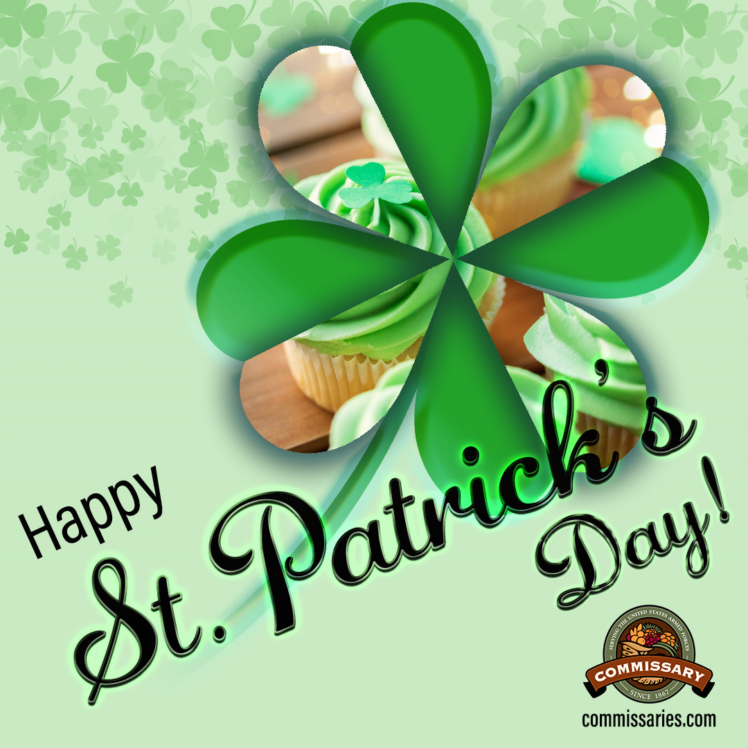 YourCommissary's tweet photo. Wishing you a pot o' gold and all the joy your heart can hold this St. Patrick's Day!
#HappyStPatricksDay #GreenOOTD #shamrock #irishblessings #green #clover #leprechaun https://t.co/RQ32MqdNGo