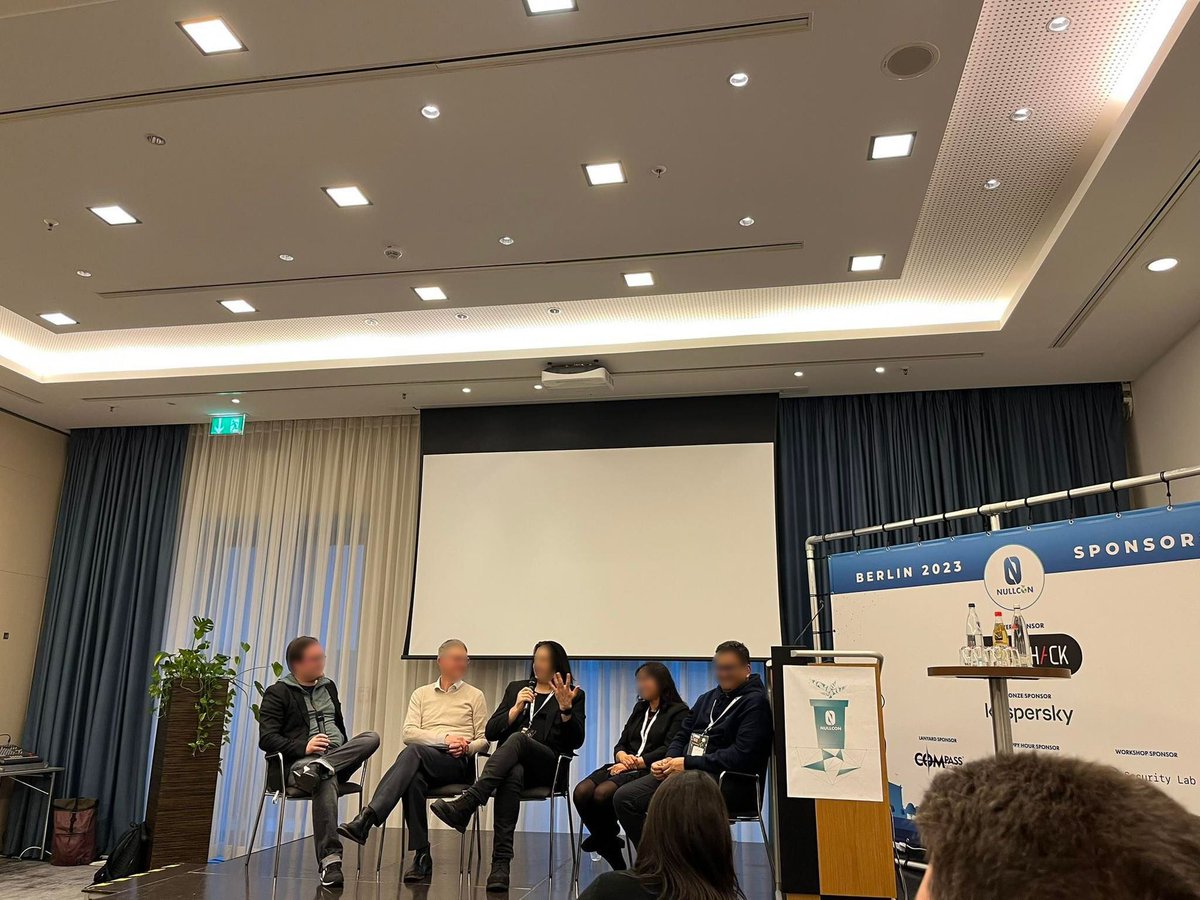 blazeinfosec's tweet image. NULLCON always delivers on the quality of the official presentations and the corridor talks. It was great to attend the event and see some old and new faces. Looking forward to the next one. #nullconberlin #infosec #cybersecurity