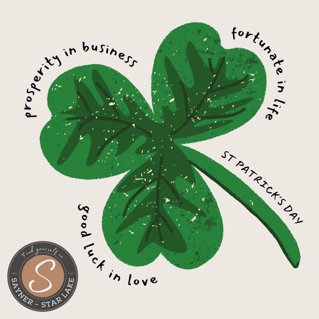 SaynerStarLake's tweet photo. Happy St. Patrick’s Day! 🍀 https://t.co/zqVaS19NgU