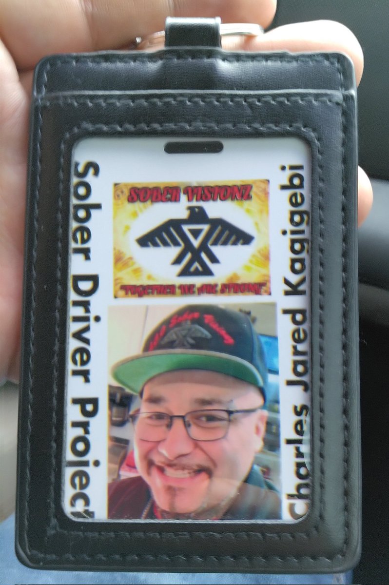 CharlesKagigeb2's tweet photo. Got me a new badge for the Sober Driver Project business. But let's remember, I don't do this as a "MY" business. This is an "OUR" business to help others get to detox, treatment, AODA meetings, do sober activities and designate drive. #TogetherWeAreStrong #SoberDriverProject https://t.co/HhutoxKCP5